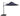 NUTI - 10' Round Umbrella, LED Light, Navy + Base - LA-A031BL+BASE