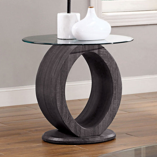 LODIA - End Table - CM4825GY-E-PK
