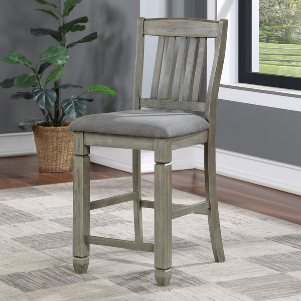 ANAYA - Counter Ht. Chair (2/CTN) - CM3512GY-PC-2PK