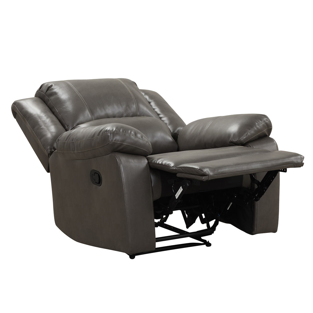 LETHA - Glider Recliner, Gray - NX6008GY-CH