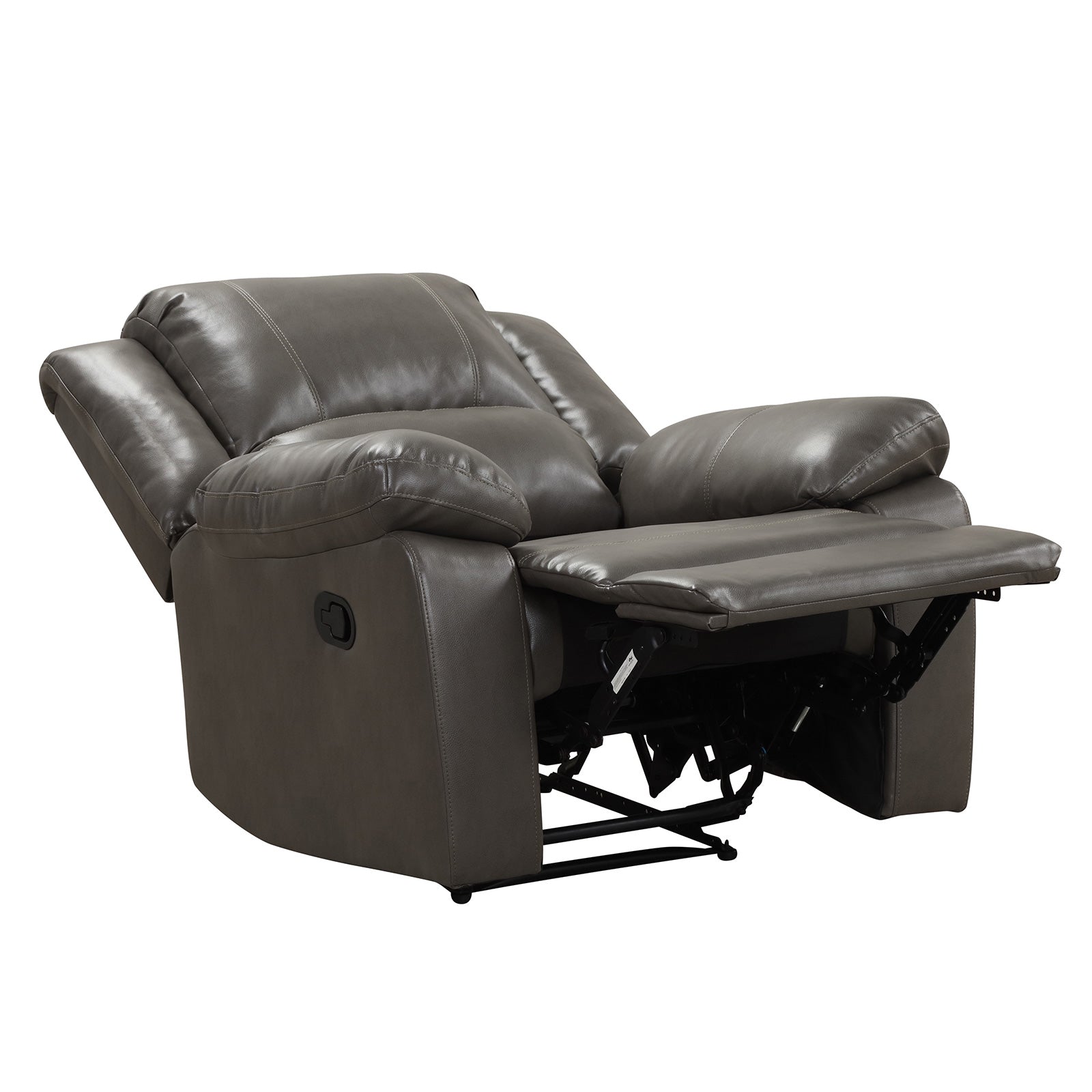 LETHA - Glider Recliner, Gray - NX6008GY-CH