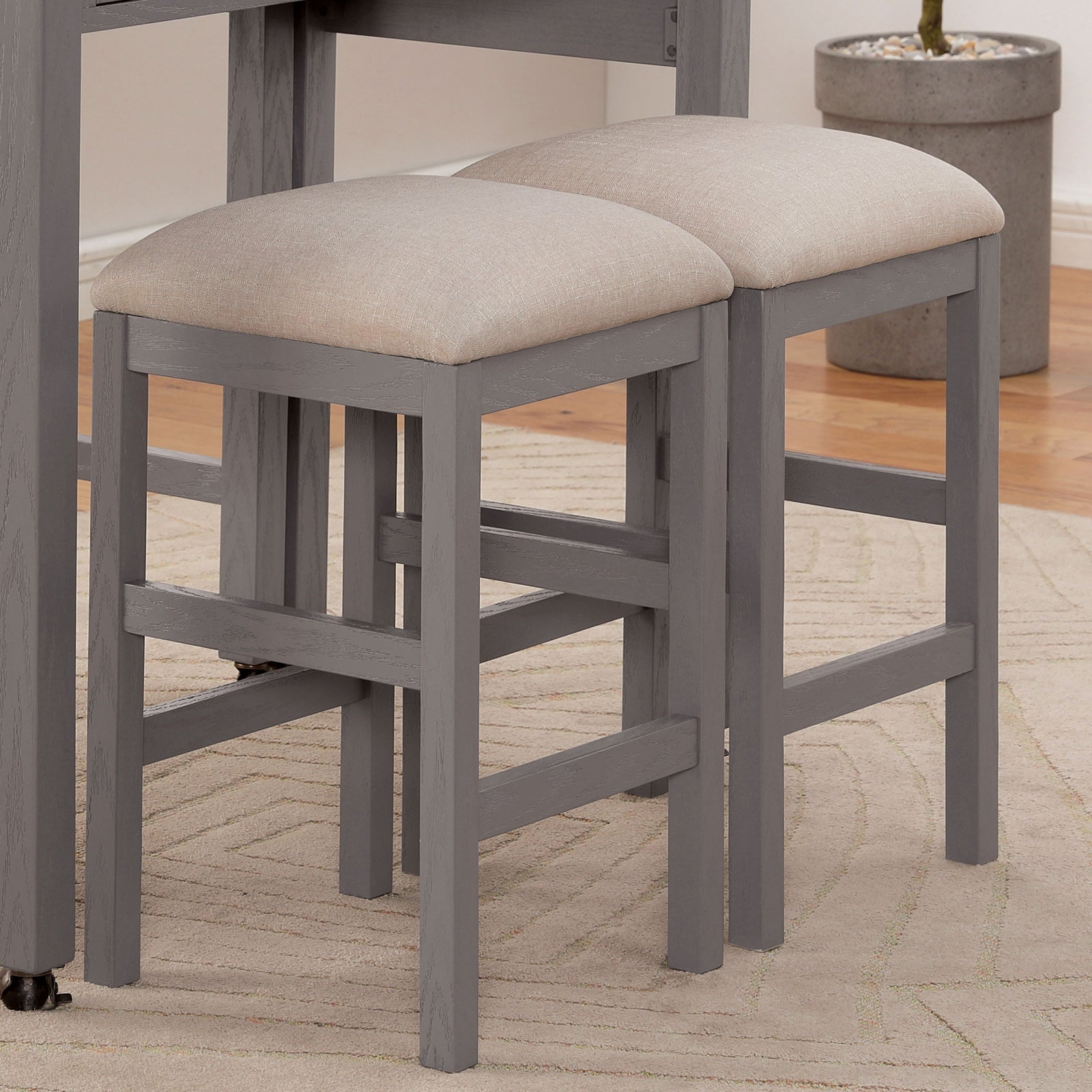WHITEHALL - Counter Ht. Stool (2/CTN) - FOA3544LG-ST-2PK