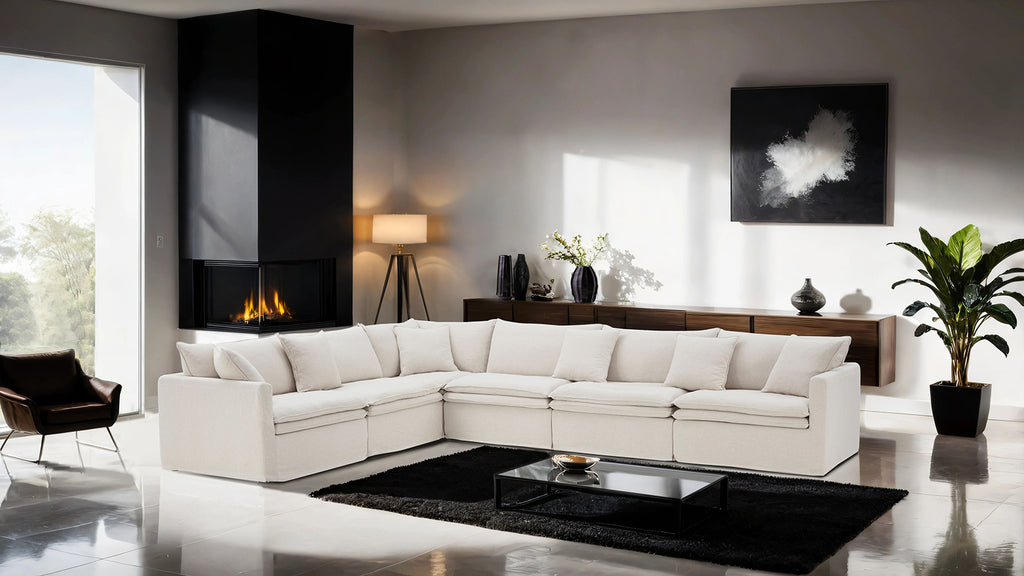 CRAYFORD - L-Sectional - FM63010TP-SECT