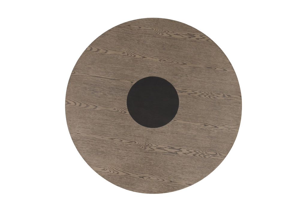 BROAGER - 5 Pc. Round Dining Table Set - FM3331DB-RT-5PC-01WH
