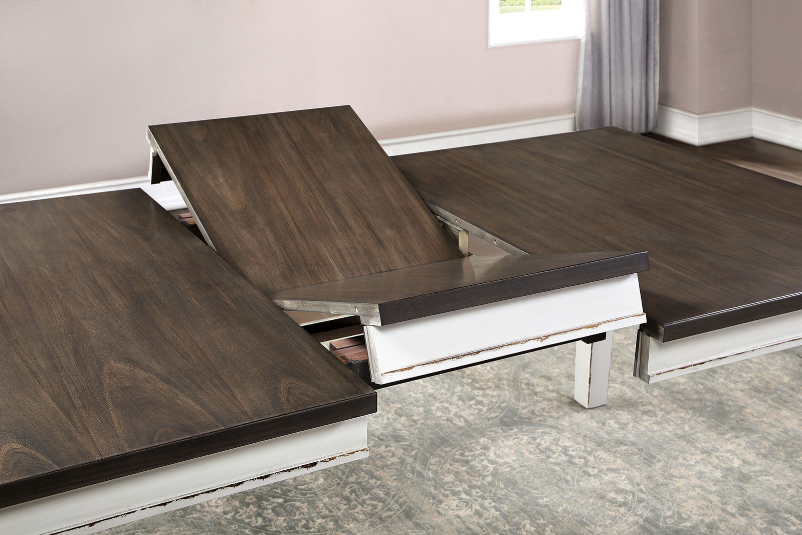 HALSEY - 7 Pc. Dining Table Set - CM3142T-7PC