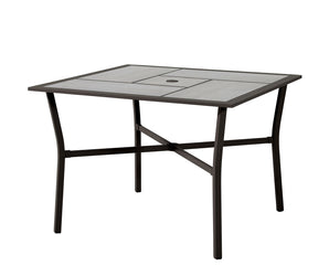 SINTRA - Patio Dining Table, Black/Gray - GM-2012