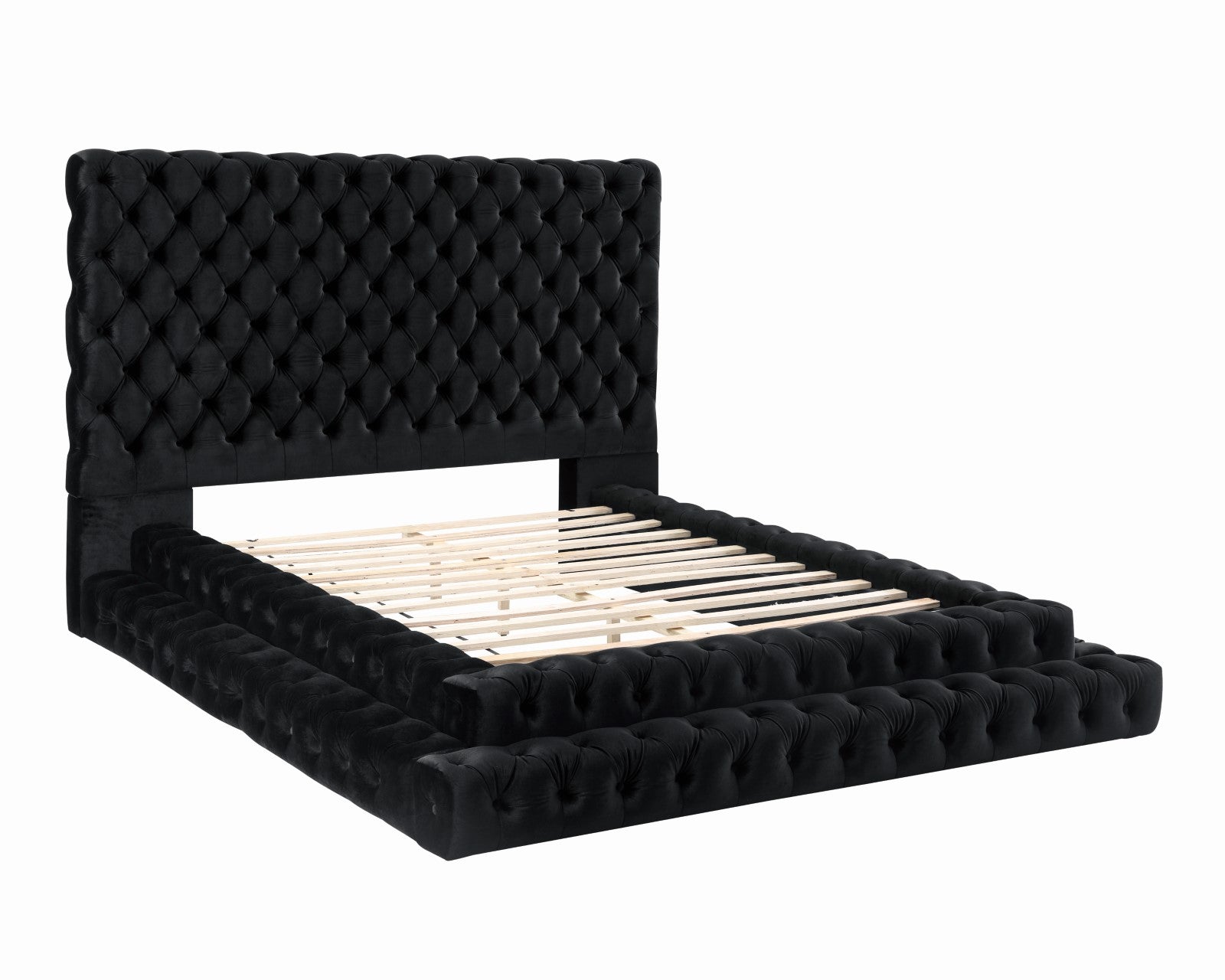 STEFANIA - 4 Pc. Queen Bedroom Set - CM7227BK-Q-4PC