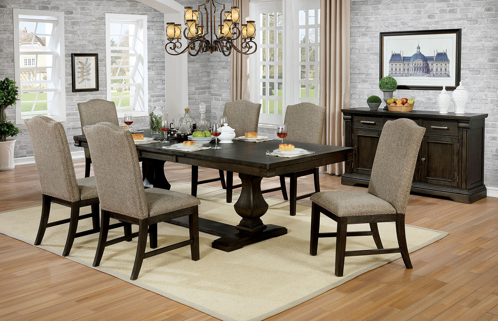 FAULK - Dining Table - CM3310T-TABLE