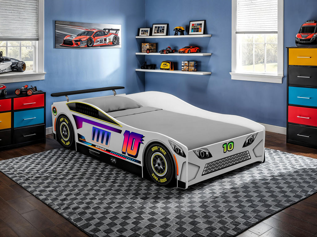 KARSTEN - Car Bed - FOA7739WH-BED