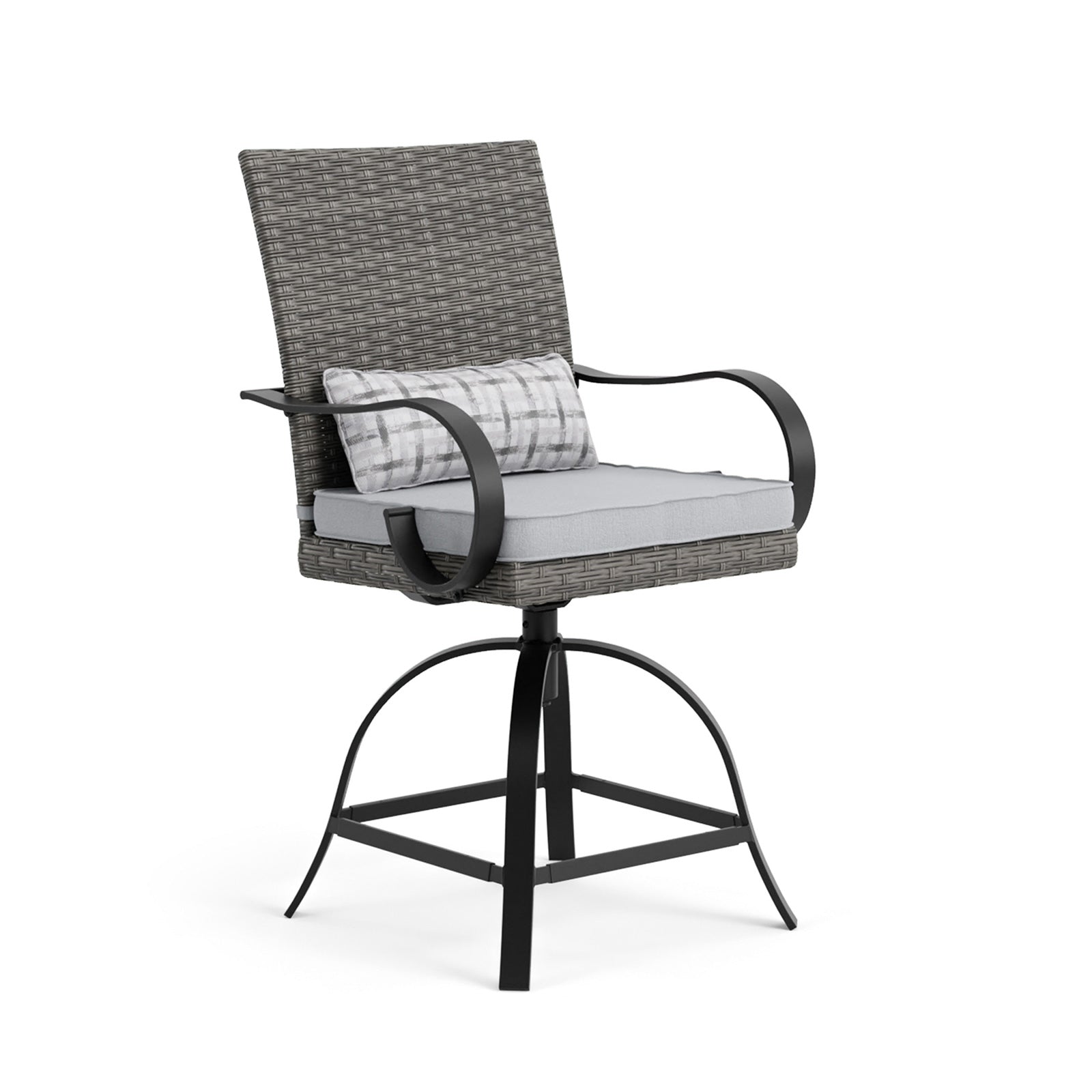PALMA - Swivel Counter Ht. Arm Chair (2/CTN) - GM-2025-2PK