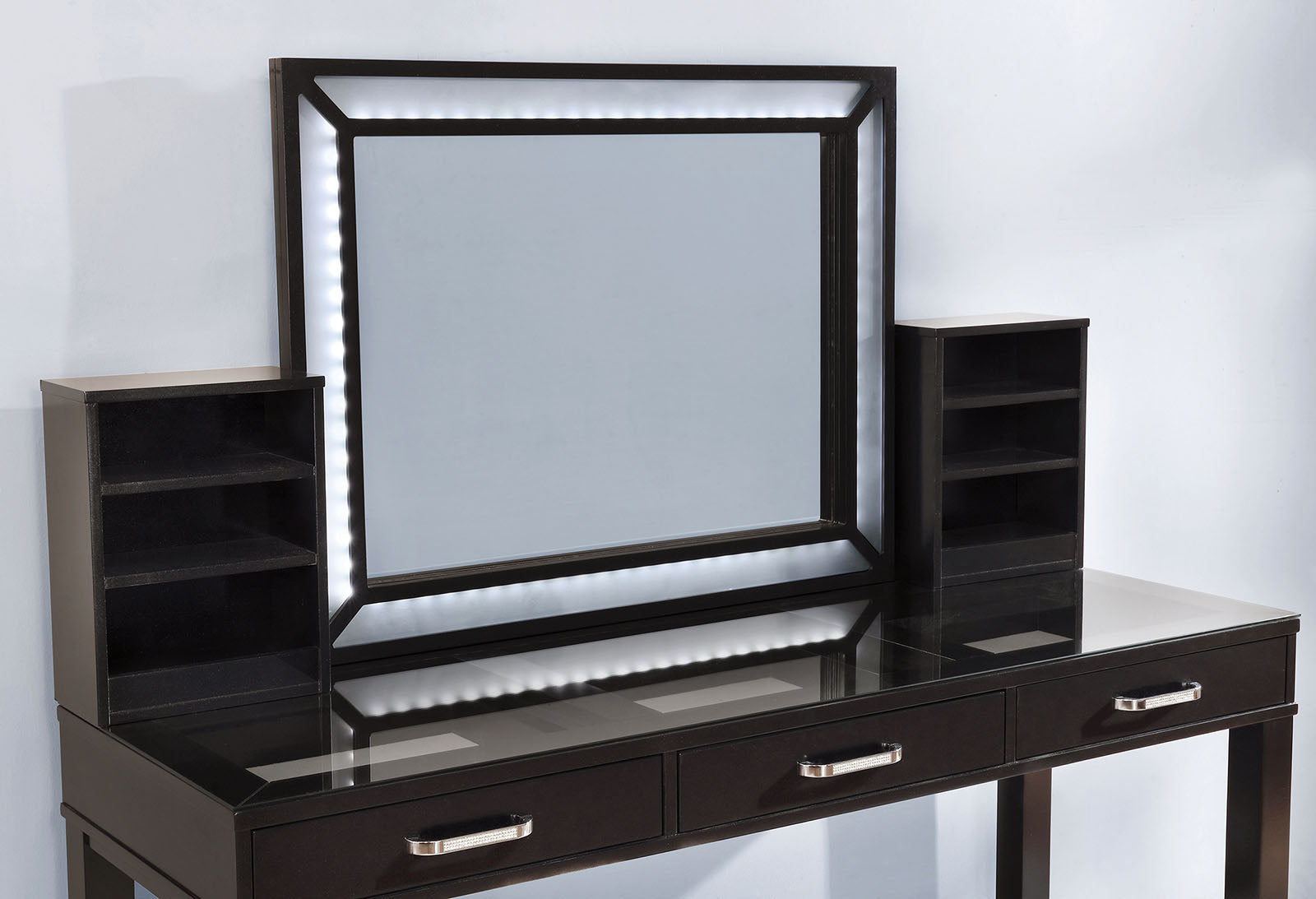 STEPHANIE - Vanity Set, Gray - FOA-DK5685DG-PK