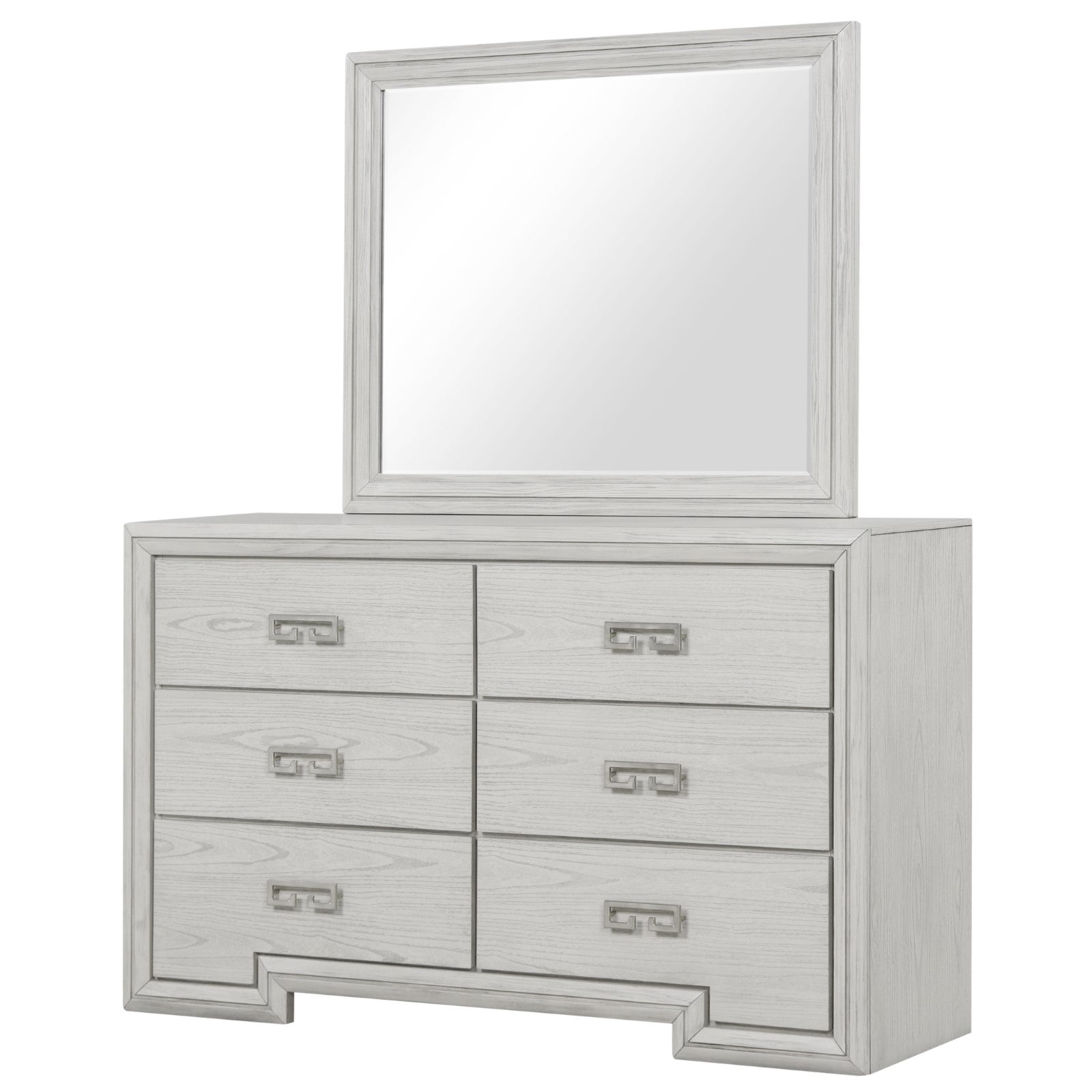 BASILONE - 4 Pc. Queen Bedroom Set - FM7440WH-Q-4PC