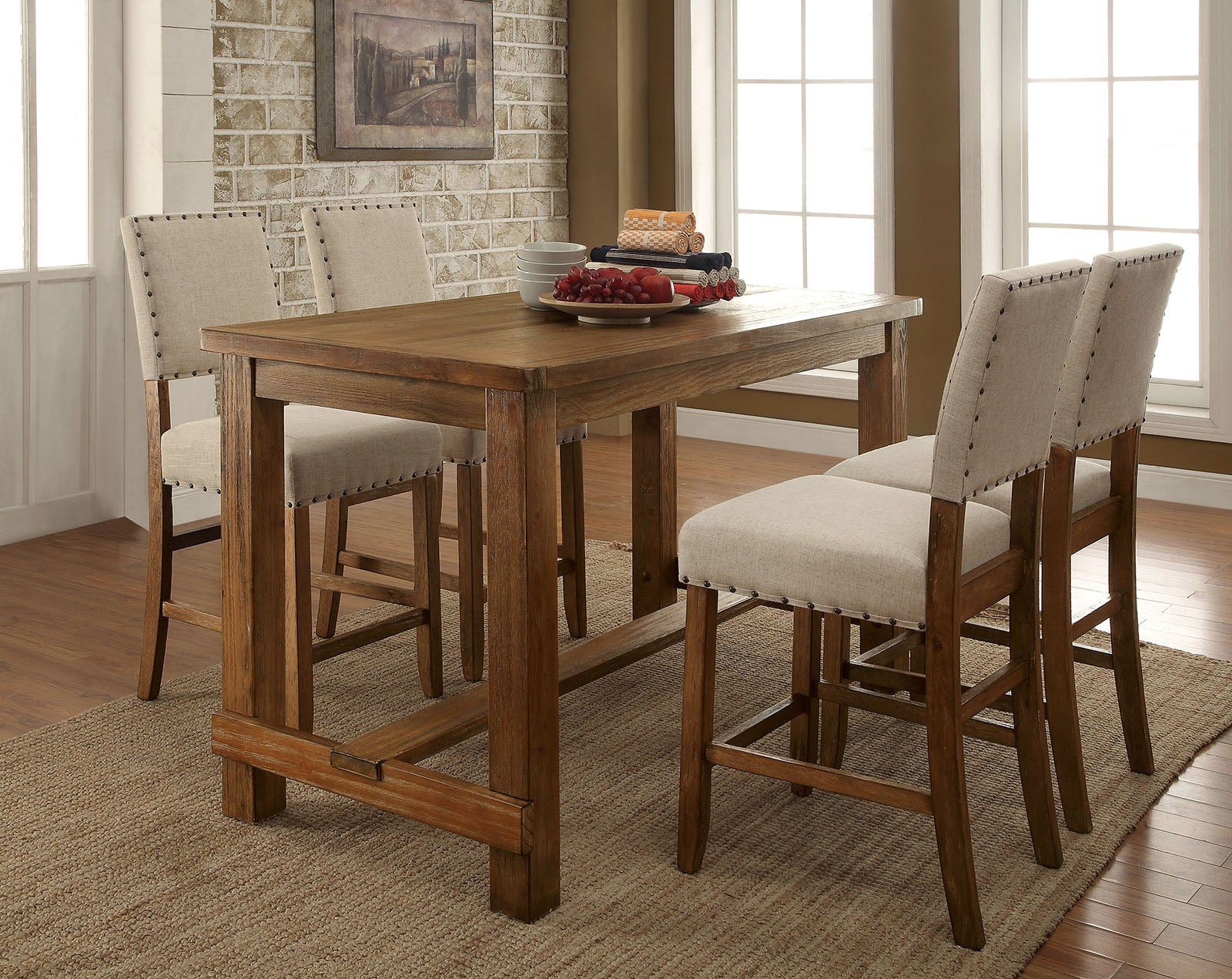 SANIA - Counter Ht. Chair (2/CTN) - CM3324PC-2PK