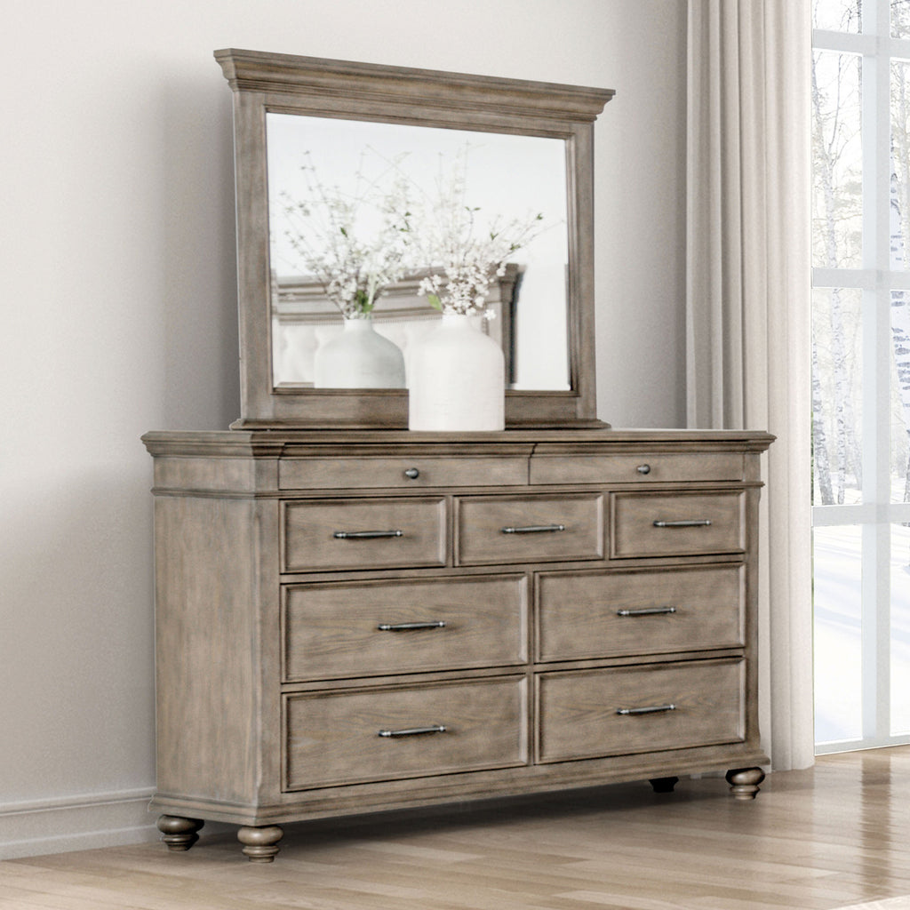 PHILOMATH - Dresser, Aged Oak - FM7430BR-D