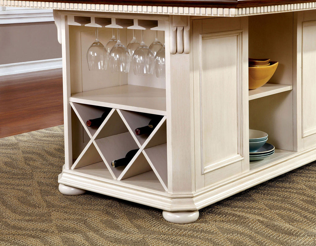 SABRINA - 9 Pc. Counter Ht. Table Set - CM3199WC-PT-9PC