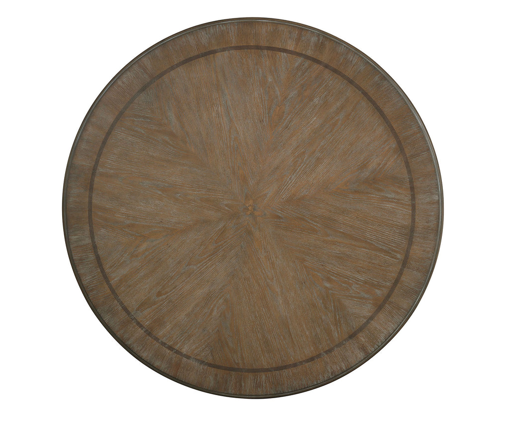 ARCADIA - 7 Pc. Round Dining Table Set - CM3150WH-RT-7PC