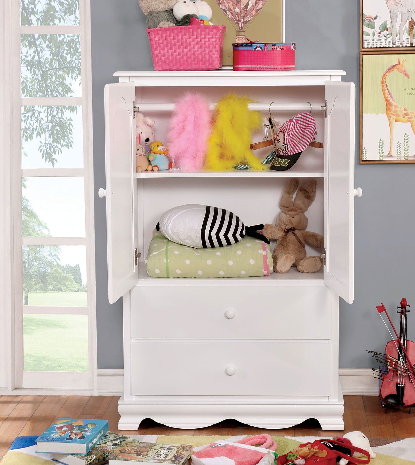 DANI - Armoire - CM7159WH-AR-VN
