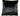 CAPARICA - 20" X 20" Pillow, Black - PL4139