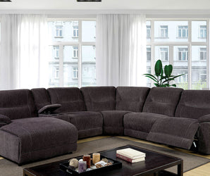 KARLEE II - Sectional w/ Console - CM6853-SECTIONAL