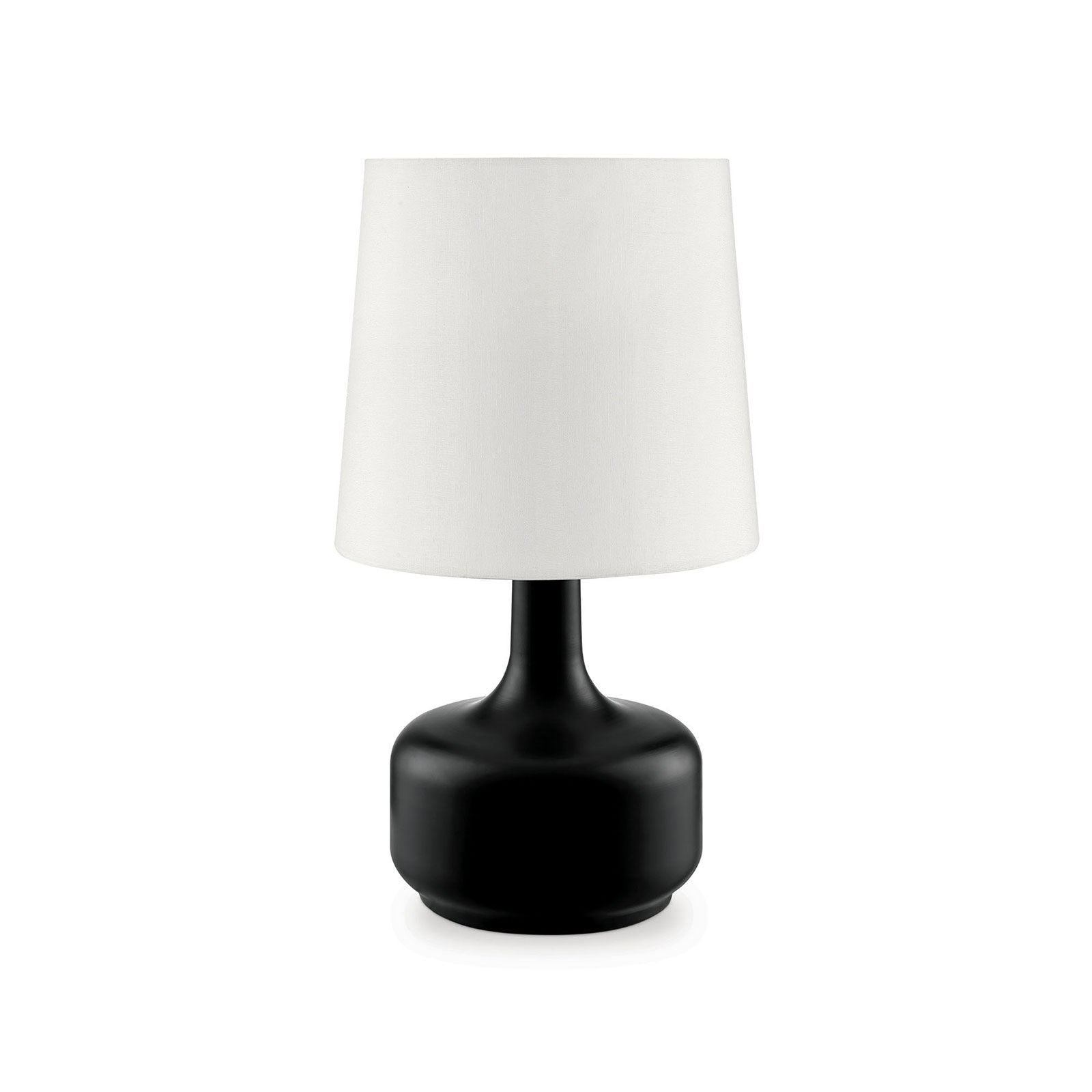 FARAH - 17"H Matte Black Table Lamp - L9819BK