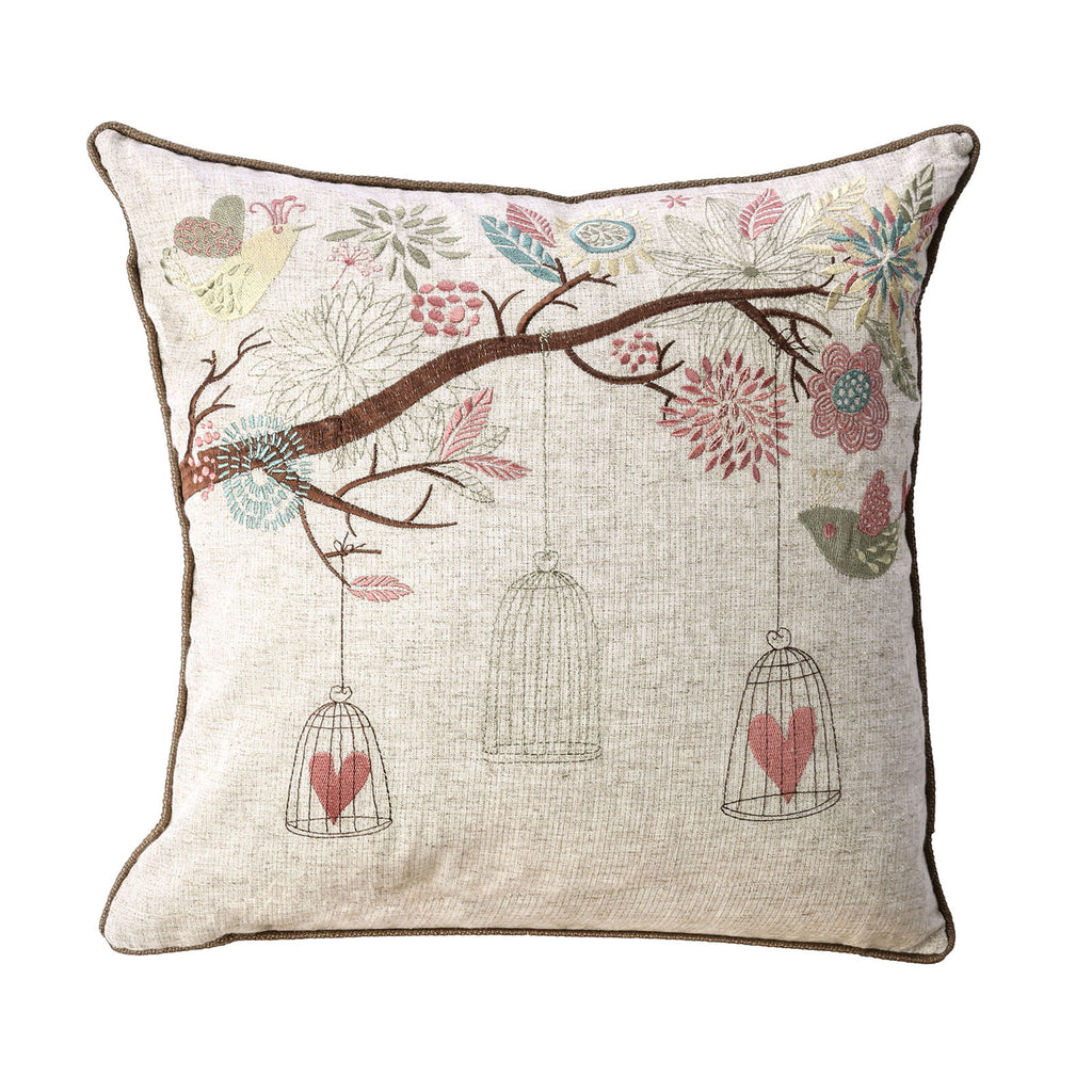 MACY - 20" X 20" Pillow, Natural (2/CTN) - PL8001-2PK