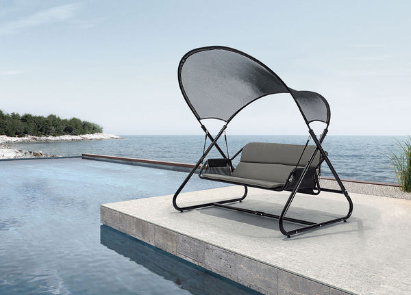 SANDOR - Swing Chair, Black - GM-1013BK