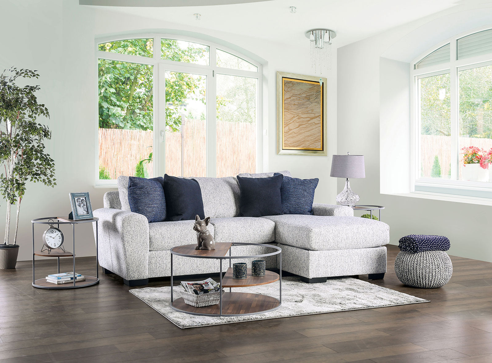EASTCOTE - Sectional, Cream - SM1124
