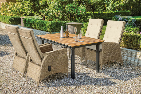 MACKAY - 5 Pc. Patio Dining Set - GM-2001-5PC
