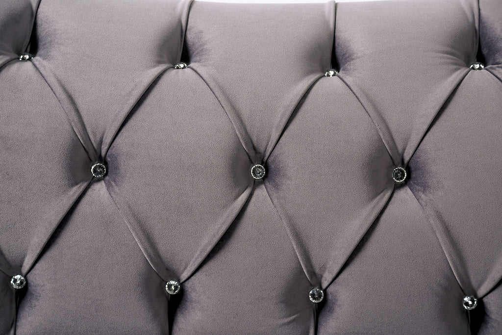 ANTOINETTE - Loveseat, Gray - SM2229-LV
