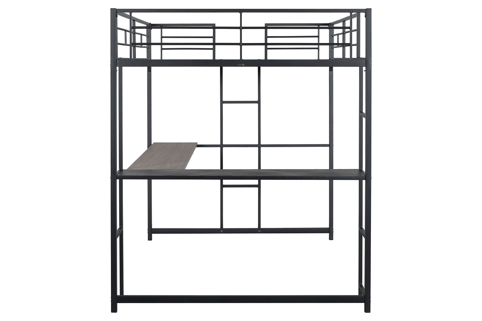 CYBILL - Full Loft Bed, Black - FM-BK905BK-F-BED