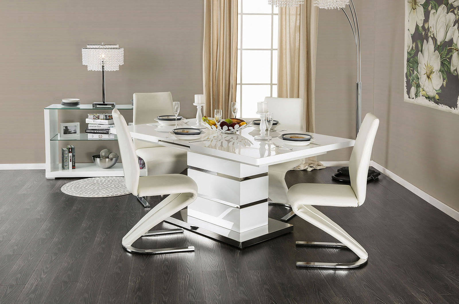 MIDVALE - 7 Pc. Dining Table Set - CM3650T-7PC