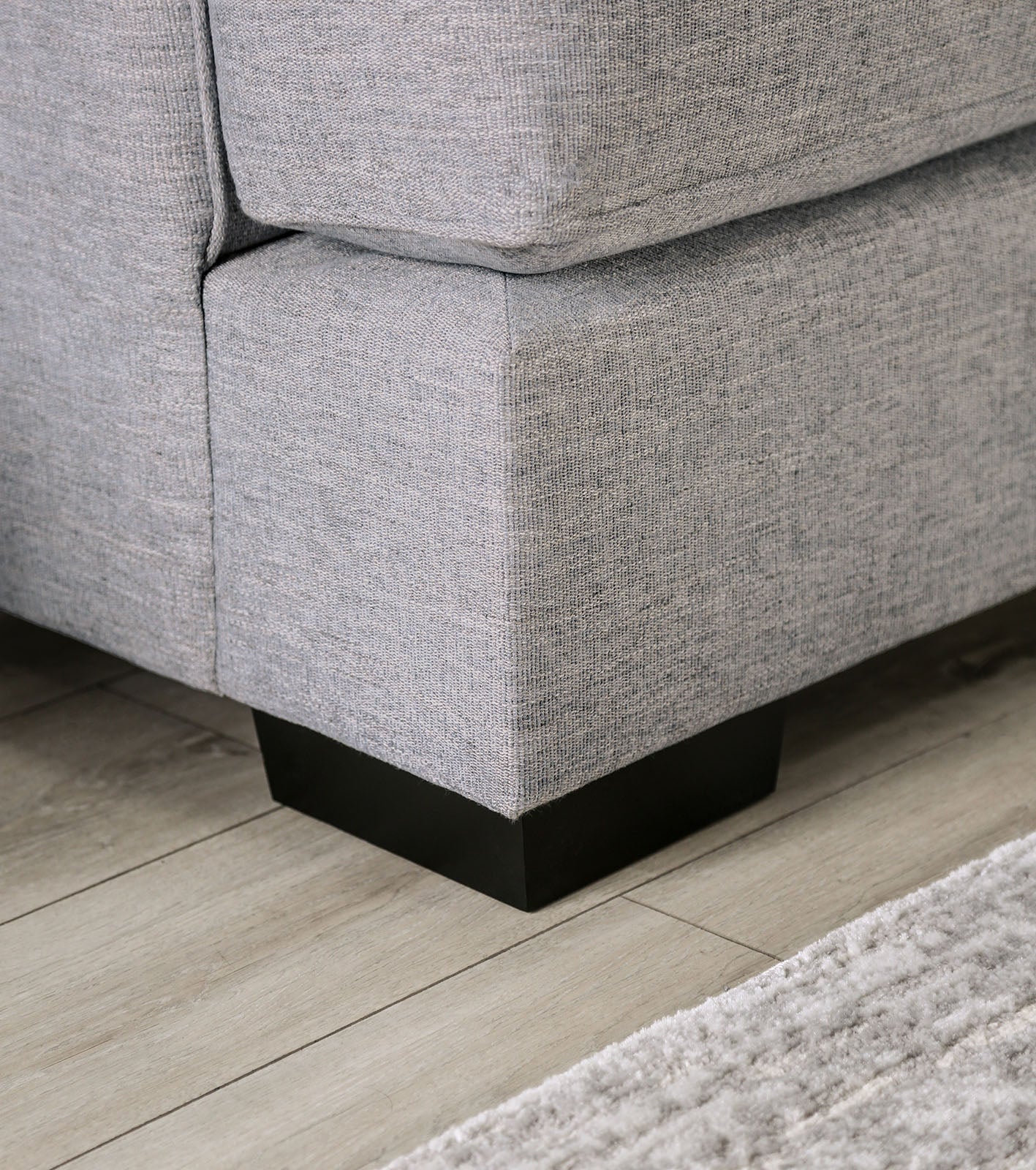 SKYLINE - Loveseat, Light Gray/Brown - SM1211-LV