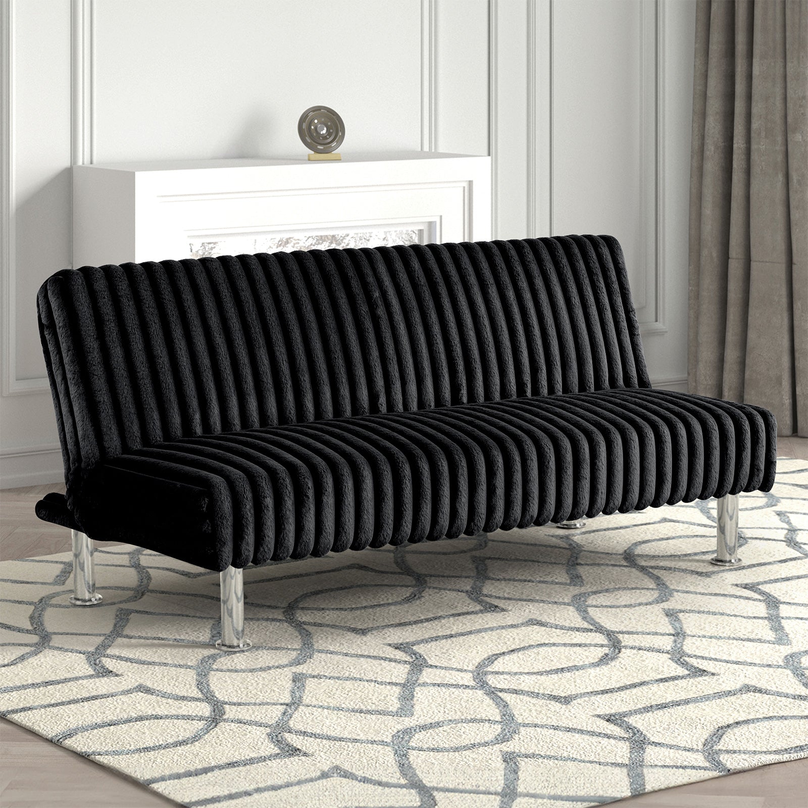 HINWIL - Futon Sofa Bed - FM2903BK