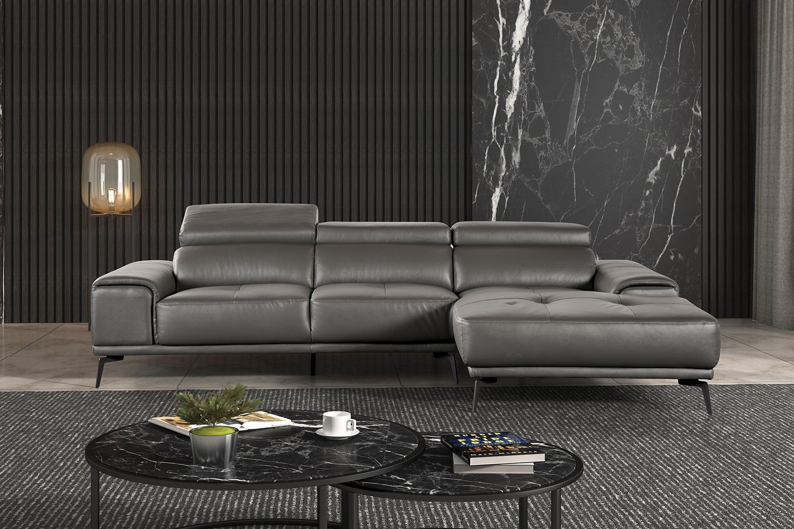 VADSO - Sectional - FM69005DG-SECT-R