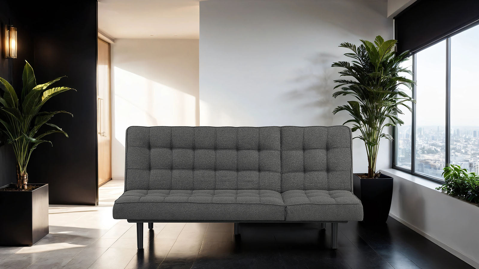 NAPERVILL - Futon Sofa - FM2802DG