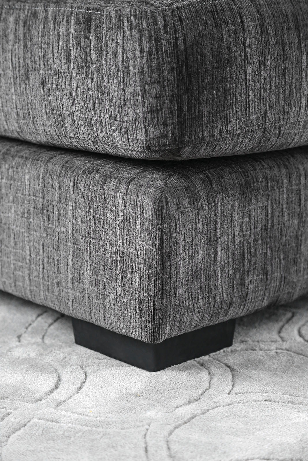 KAYLEE - U-Shaped Sectional w/ Ottoman - CM6587-SECT-R+OT