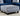 WALDPORT - Ottoman, Navy/White - SM5175-OT