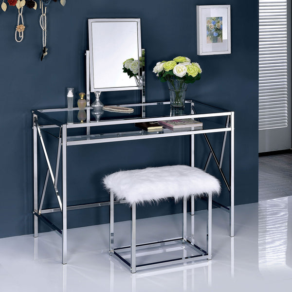 LISMORE - Vanity w/ Stool - CM-DK6707CRM