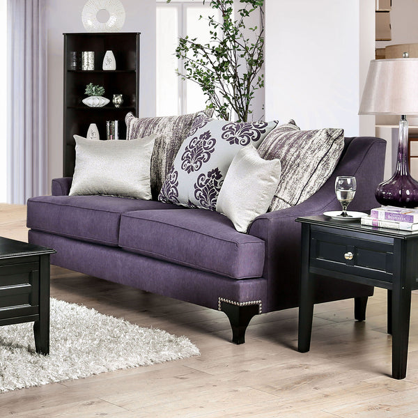 SISSETON - Loveseat, Purple - SM2208-LV