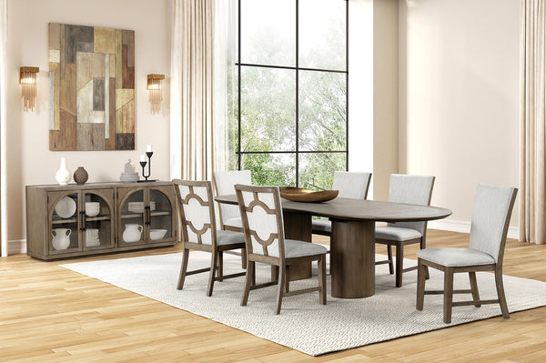 CLEMENTS - 7 Pc. Dining Table Set - FM3411AK-OT-7PC