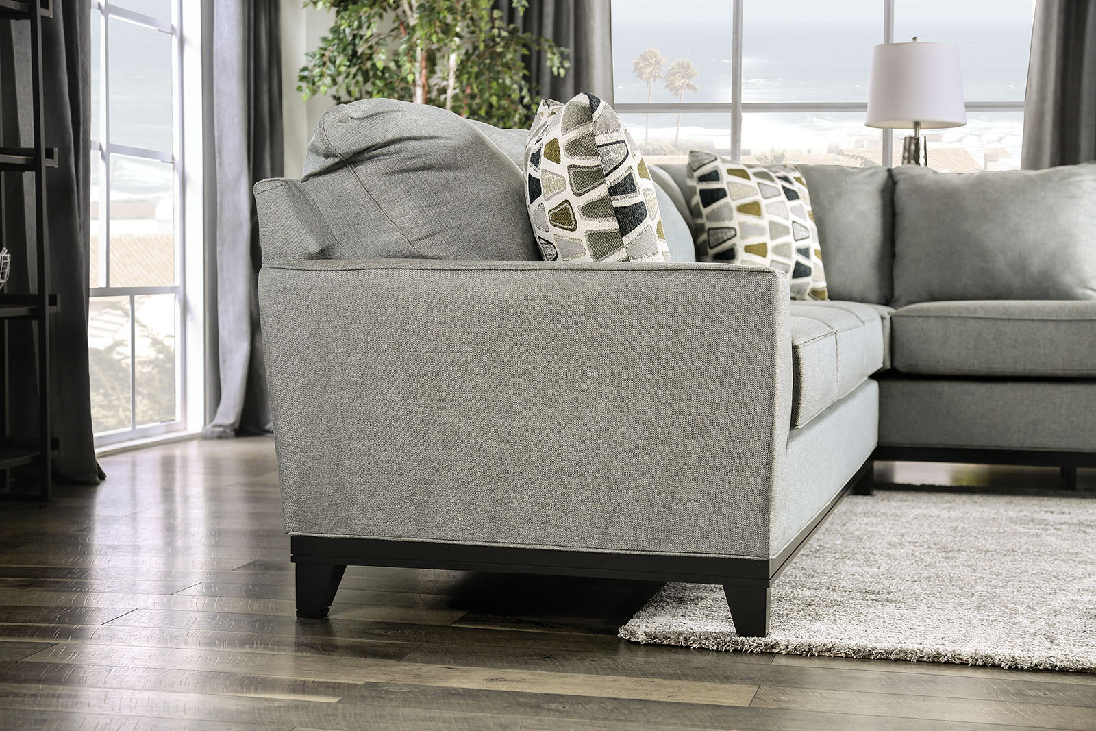 BRIDIE - Sectional, Gray - SM1117-SECT