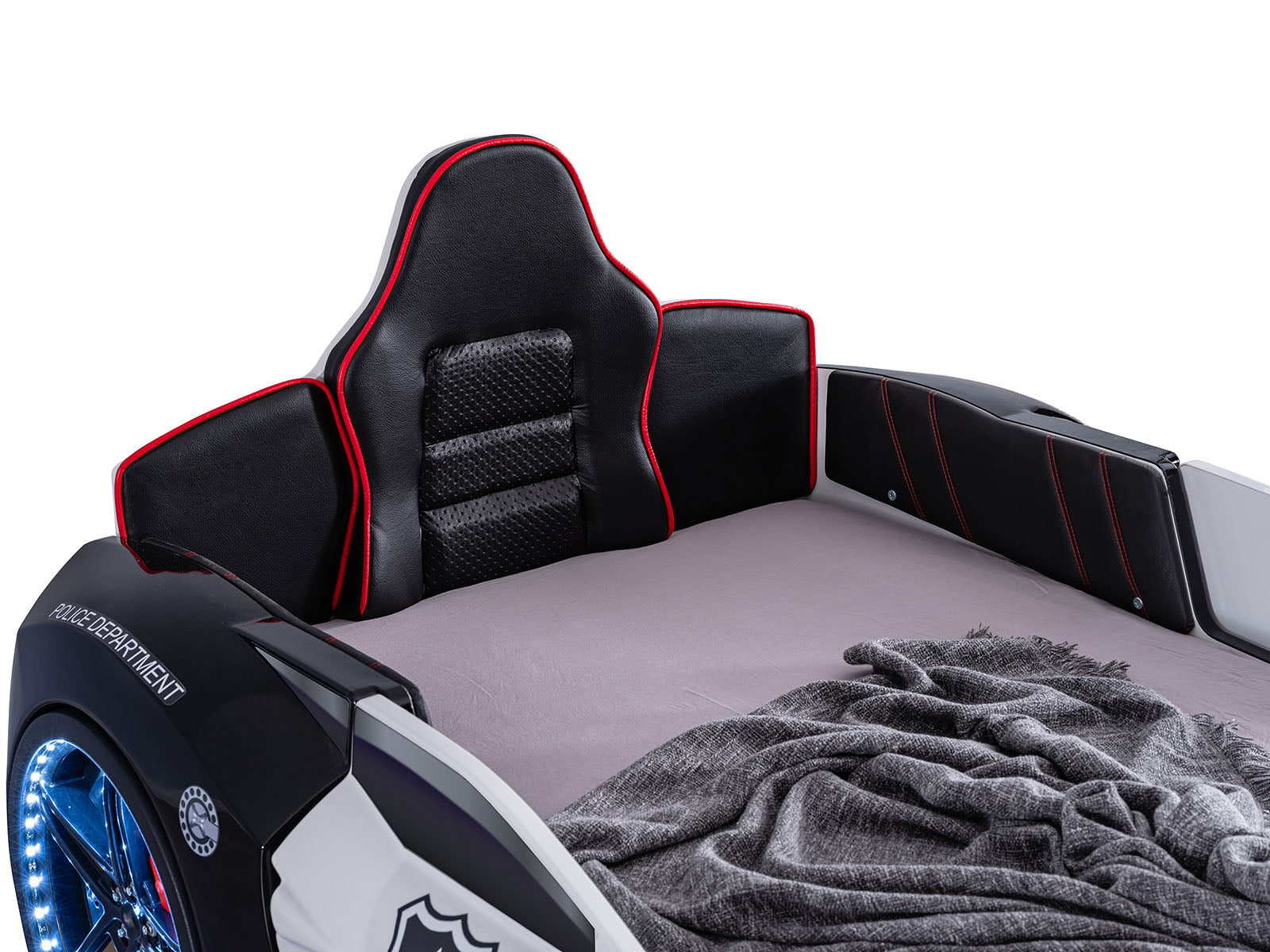 PATROLENE - Twin Police Car Bed - FOA7723PL-BED