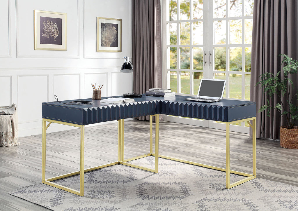 FREIBURG - Corner Desk - CM-DK406BL-PK