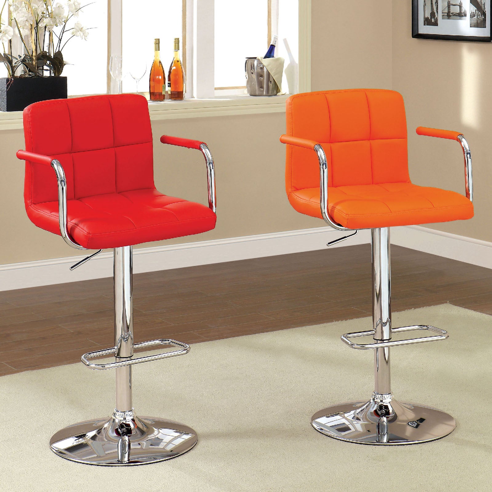 CORFU - Bar Stool - CM-BR6917RD