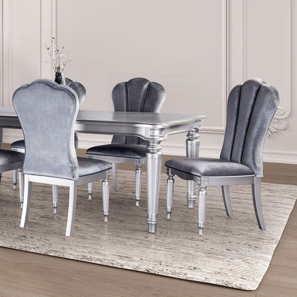 HANNORIA - 7 Pc. Dining Table Set - FM3416SV-T-7PC