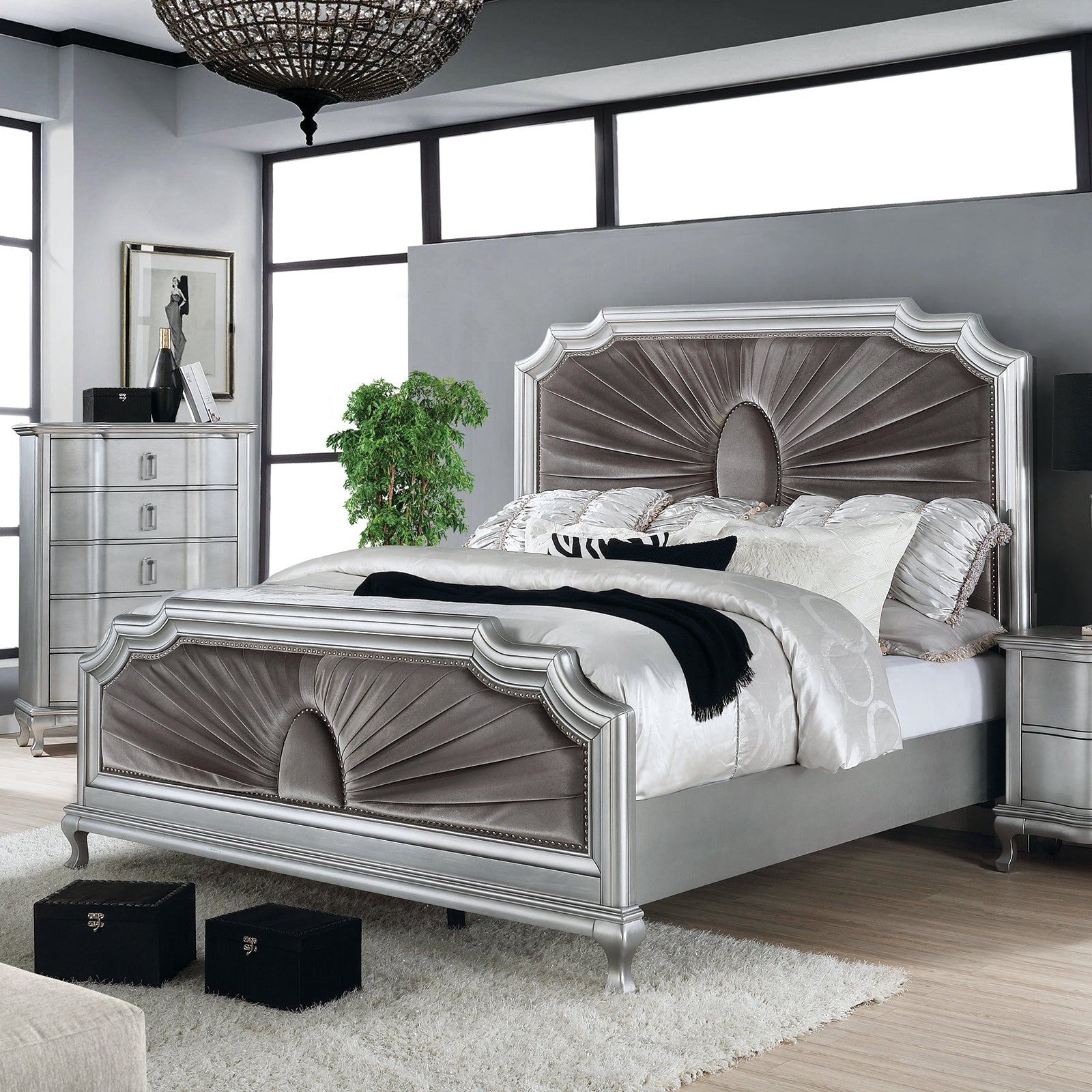 AALOK - Bed - CM7864