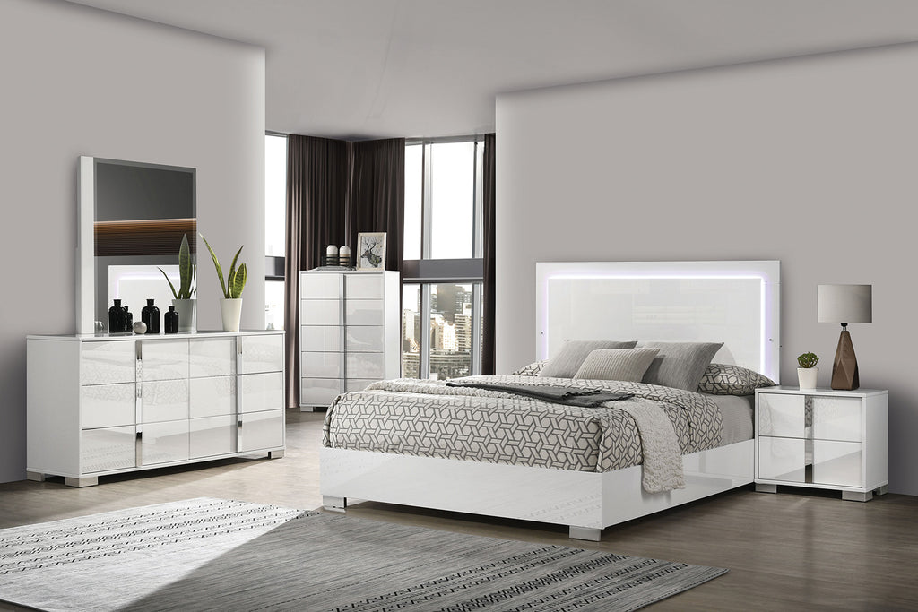SINISTRA - Nightstand, White - FM7211WH-N