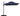 XICO - 8' SQ Umbrella, Double Top, LED Light + Control, Navy + Base - LA-A030BL+BASE