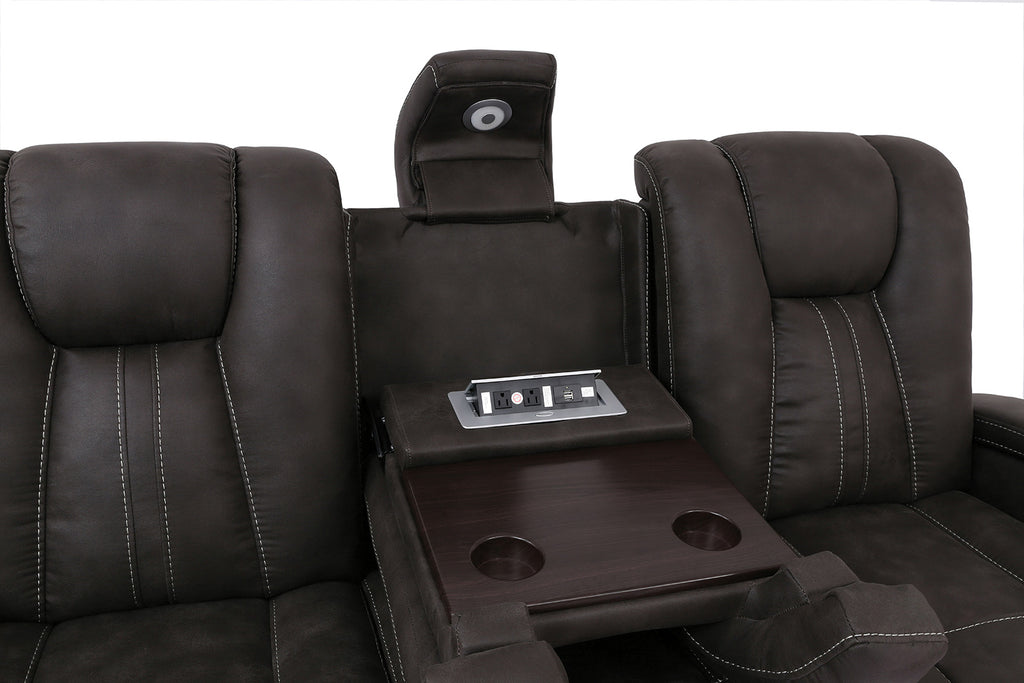 AMIRAH - Sofa + Glider Loveseat - CM9903-2PC