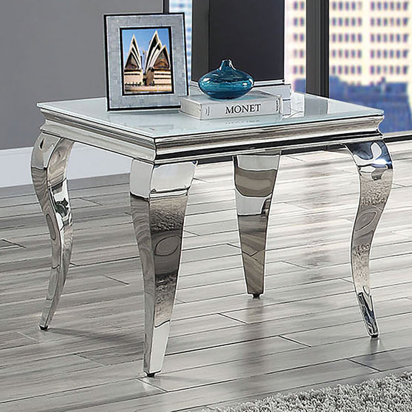 WETZIKON - End Table - CM4903WH-E-TABLE